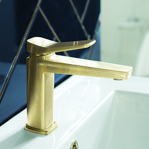 TP HIX Brushed Brass Taps and Shower Valves