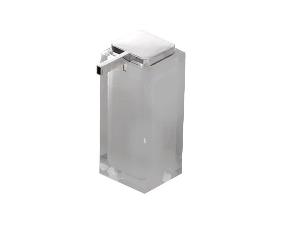 Gedy Rainbow Large Soap Dispenser In Silver RA80-73