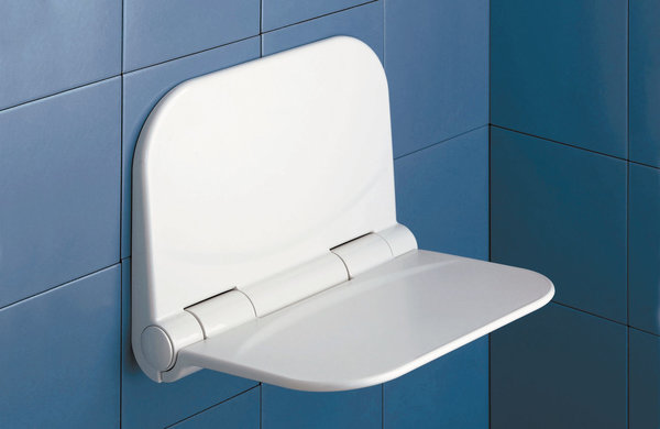 Gedy Dino Fold-Up Shower Seat In white DI82-02