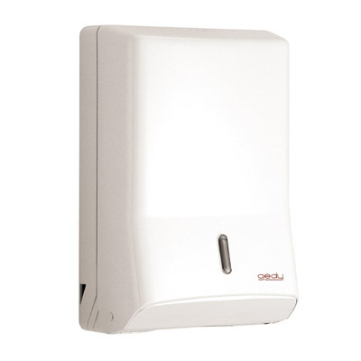 Gedy Hotellerie White Bathroom Paper Dispenser 2427-02