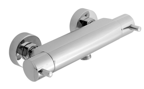 Vado Celsius thermostatic bar shower valve CEL-149-1/2-C/P