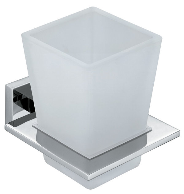 Vado Level tumbler and holder wall mounted LEV-183-C/P