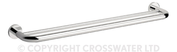 Crosswater Central Towel Rail Double 660mm CE028C
