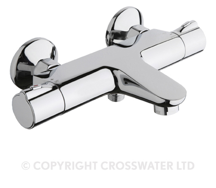 Crosswater Touch Thermostatic Bath Shower Mixer EV1251EC