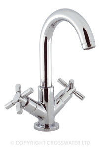 Crosswater Totti Basin Tap Mono With Waste TO110DPC+
