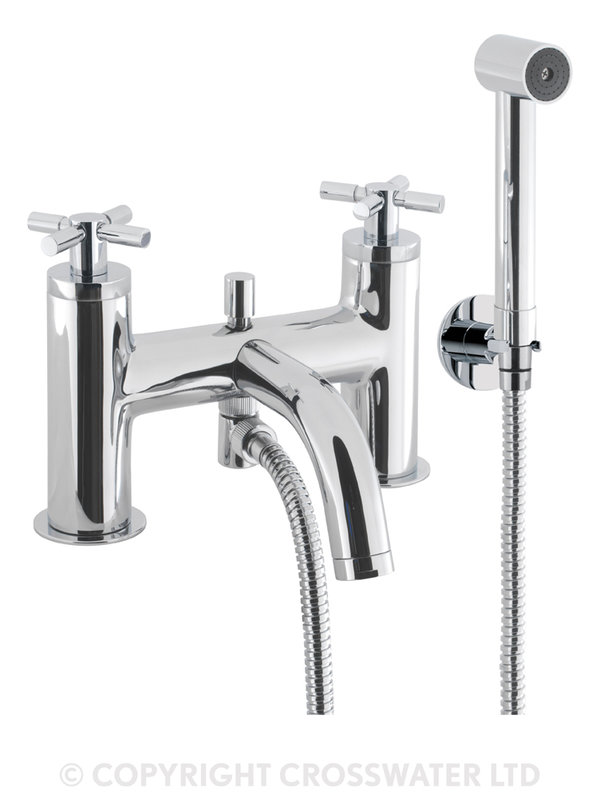 Crosswater Totti bath shower mixer and kit TO422DC
