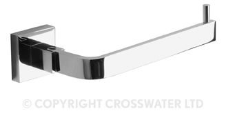 Crosswater Zeya Open Toilet Roll Holder Chrome ZE029C+