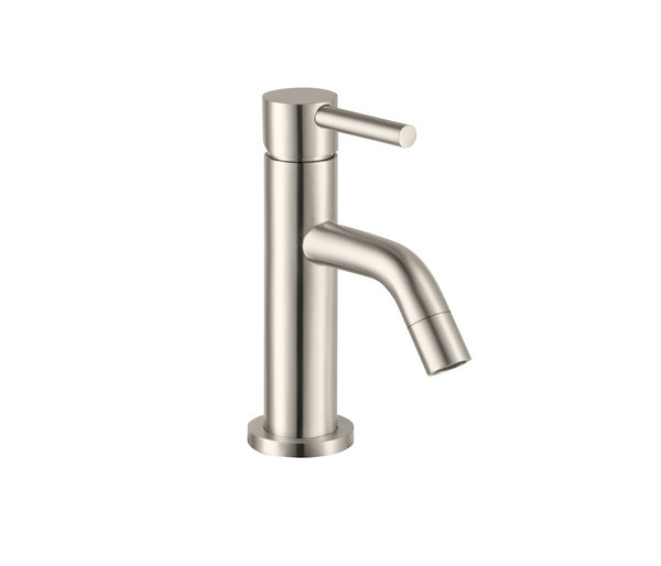 Inox Brushed Stainless Steel Mini Bathroom Basin Tap by JTP
