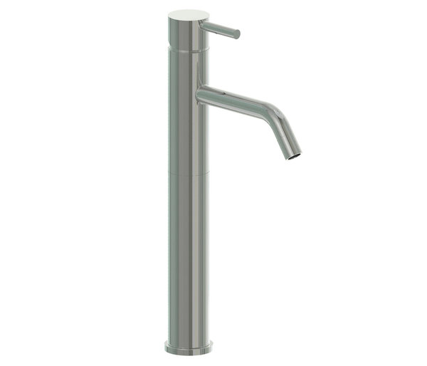 Inox Brushed Stainless Steel Tall Basin Tap JTP