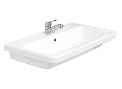 Saneux Indigo 80 x 45cm washbasin with 1 tap hole 70002