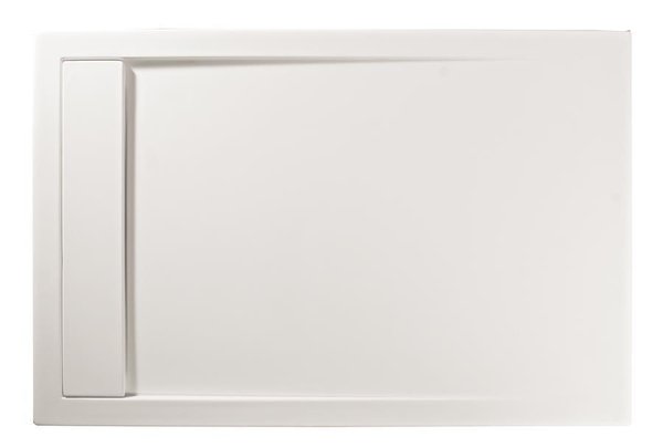 Roman Infinity matt white 1600mm x 800mm shower tray IA168