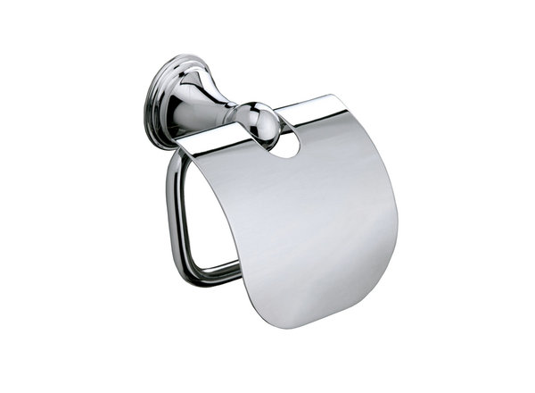 Genoa Traditional Toilet Roll Holder with Flap
