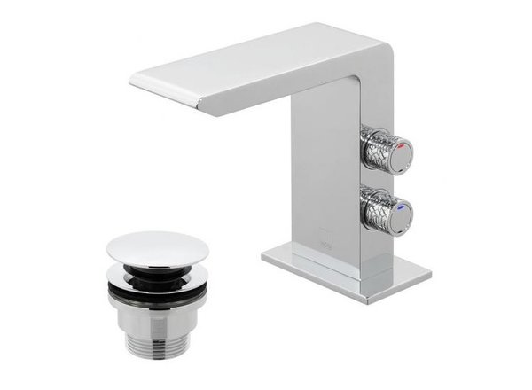 Jo Love Designed Omika Basin Mixer Tap and Waste from Vado