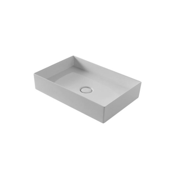 Saneux Icon 60cm x 40cm Minimalist Countertop Washbasin