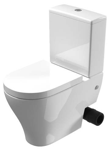 Rimless Toilet Right Hand Cut Out WC Prague