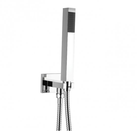 Square Water Outlet Shower Kit