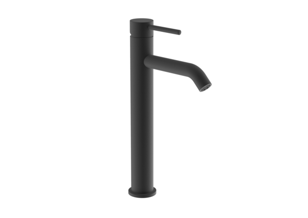 Saneux Cos Tall Basin Mono Mixer Tap in Matte Black CO204.MB