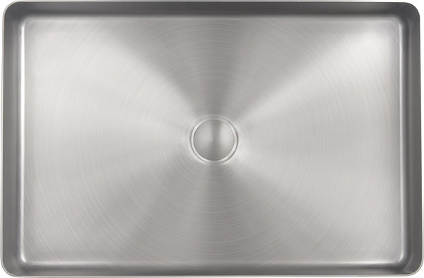 Brushed Stainless Steel 316 Counter Top Basin