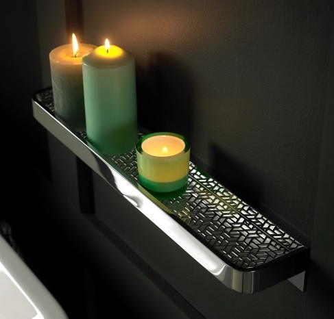 Candle holder Shelf for a Bathroom 50cm Omika by