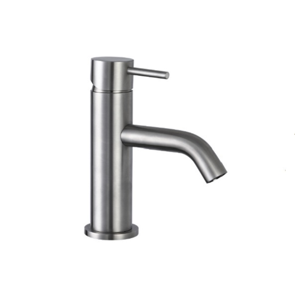 Inox Brushed Stainless Steel Basin Mixer Tap IX008A JTP